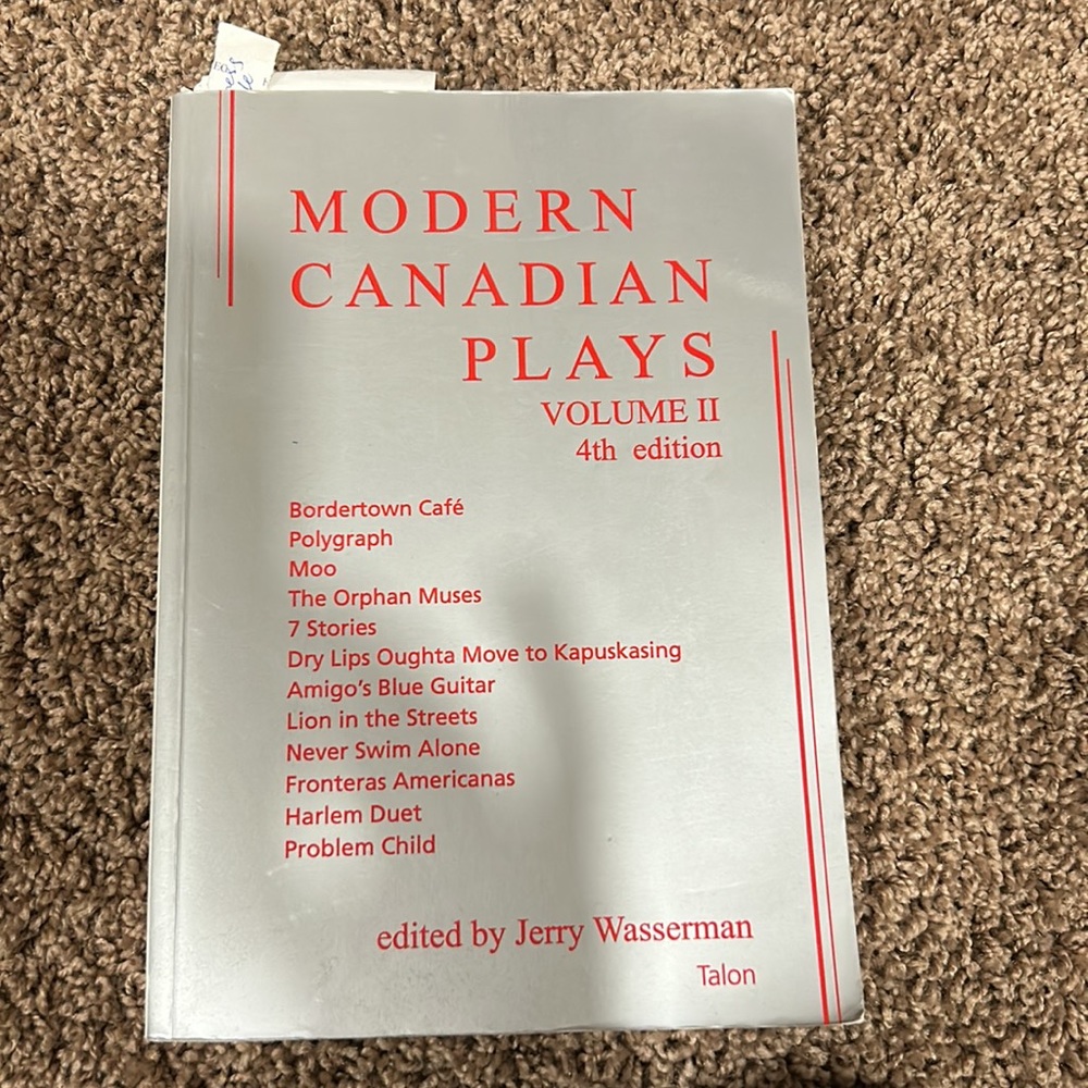 Modern Canadian Plays- two book compilation - Picture 2 of 2